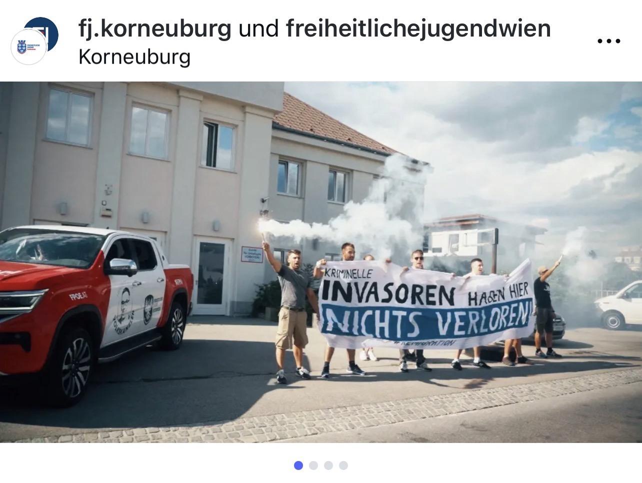Gruppenfoto der selben Aktion 